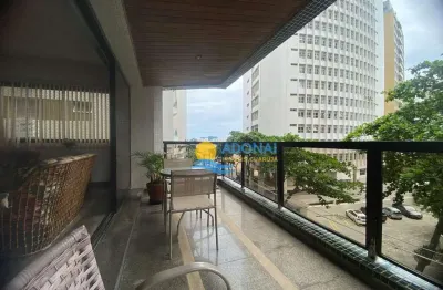 Apartamento com 5 dormitórios à venda, 250 m² por r$ 1.000.000,00 - pitangueiras - guarujá/sp