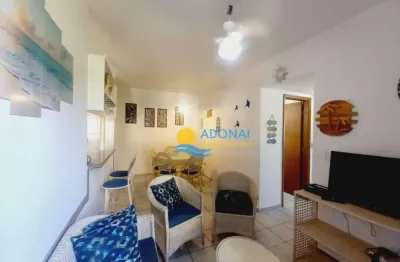 Apartamento com 2 dormitórios à venda, 65 m² por r$ 360.000,00 - enseada - guarujá/sp