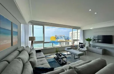 Apartamento com 3 dormitórios à venda, 144 m² por r$ 1.700.000,00 - pitangueiras - guarujá/sp