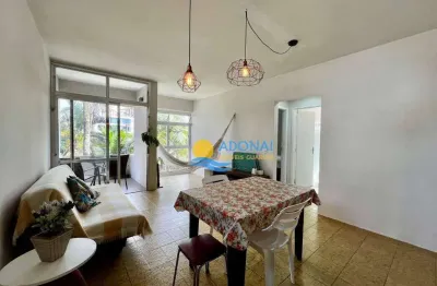 Apartamento com 2 dormitórios à venda, 75 m² por r$ 450.000,00 - tombo - guarujá/sp