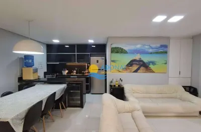 Apartamento com 3 dormitórios à venda, 85 m² por r$ 470.000,00 - enseada - guarujá/sp