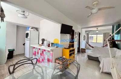 Apartamento com 1 dormitório à venda, 50 m² por r$ 300.000,00 - tombo - guarujá/sp