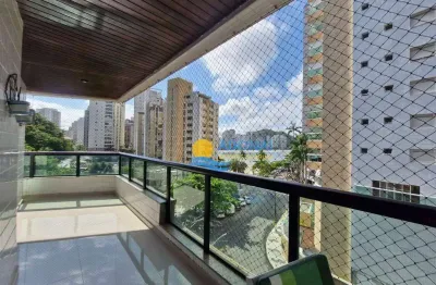 Apartamento com 3 dormitórios à venda, 100 m² por r$ 850.000,00 - jardim astúrias - guarujá/sp