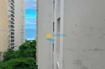 Apartamento com 2 dormitórios à venda, 95 m² por r$ 420.000,00 - pitangueiras - guarujá/sp