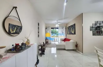 Apartamento com 3 dormitórios à venda, 100 m² por r$ 340.000,00 - enseada - guarujá/sp