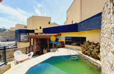 Cobertura com 2 dormitórios à venda, 190 m² por r$ 650.000,00 - enseada - guarujá/sp