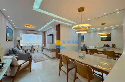 Apartamento com 3 dormitórios à venda, 90 m² por r$ 480.000,00 - enseada - guarujá/sp