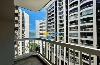 Apartamento com 3 dormitórios à venda, 102 m² por r$ 490.000,00 - pitangueiras - guarujá/sp