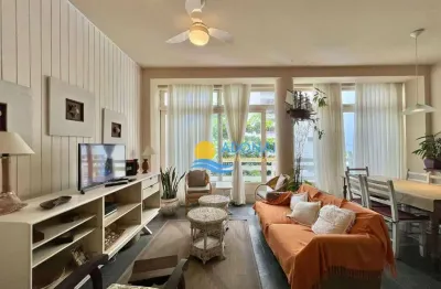 Apartamento com 2 dormitórios à venda, 110 m² por r$ 520.000,00 - pitangueiras - guarujá/sp