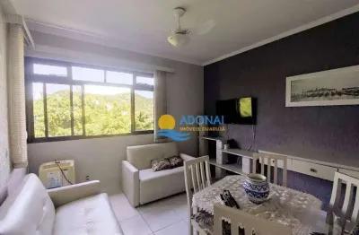 Apartamento com 1 dormitório à venda, 55 m² por r$ 360.000,00 - tombo - guarujá/sp