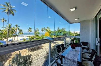 Apartamento com 4 dormitórios à venda, 178 m² por r$ 2.500.000,00 - pitangueiras - guarujá/sp