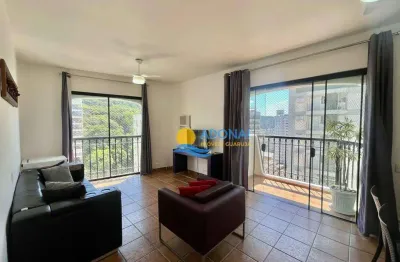 Apartamento com 3 dormitórios à venda, 110 m² por r$ 590.000,00 - pitangueiras - guarujá/sp