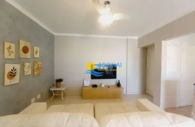 Apartamento com 3 dormitórios à venda, 131 m² por r$ 699.000,00 - enseada - guarujá/sp