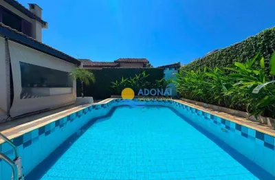 Casa com 4 dormitórios à venda, 250 m² por r$ 1.950.000,00 - balneário praia do pernambuco - guarujá/sp