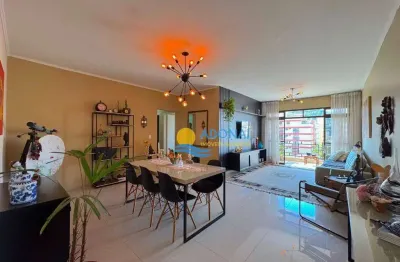 Apartamento com 4 dormitórios à venda, 128 m² por r$ 550.000,00 - enseada - guarujá/sp