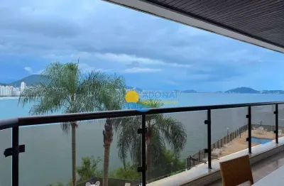 Apartamento com 4 dormitórios à venda, 256 m² por r$ 2.500.000,00 - jardim astúrias - guarujá/sp