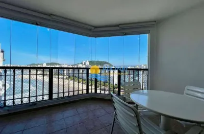 Apartamento com 4 dormitórios à venda, 220 m² por r$ 1.500.000,00 - pitangueiras - guarujá/sp