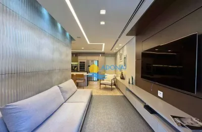 Apartamento com 3 dormitórios à venda, 125 m² por r$ 2.800.000,00 - enseada - guarujá/sp