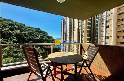 Apartamento com 4 dormitórios à venda, 135 m² por r$ 900.000,00 - pitangueiras - guarujá/sp
