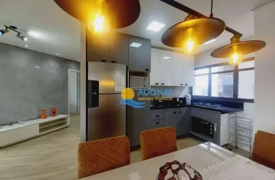 Apartamento com 3 dormitórios à venda, 80 m² por r$ 510.000,00 - enseada - guarujá/sp