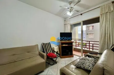 Apartamento com 2 dormitórios à venda, 60 m² por r$ 330.000,00 - enseada - guarujá/sp