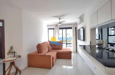 Apartamento com 2 dormitórios à venda, 80 m² por r$ 590.000,00 - enseada - guarujá/sp