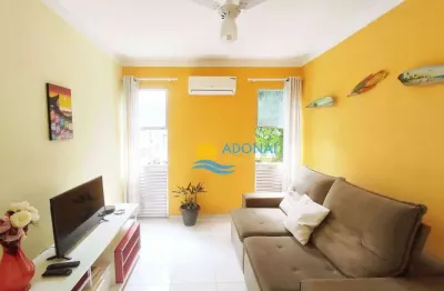 Apartamento com 1 dormitório à venda, 52 m² por r$ 320.000,00 - jardim astúrias - guarujá/sp