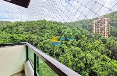 Apartamento com 3 dormitórios à venda, 124 m² por r$ 550.000,00 - pitangueiras - guarujá/sp
