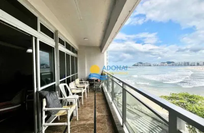 Apartamento com 4 dormitórios à venda, 210 m² por r$ 950.000,00 - pitangueiras - guarujá/sp