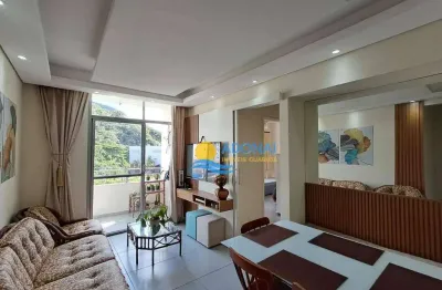 Apartamento com 2 dormitórios à venda, 65 m² por r$ 410.000,00 - enseada - guarujá/sp