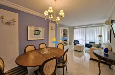 Apartamento com 3 dormitórios à venda, 130 m² por r$ 950.000,00 - pitangueiras - guarujá/sp