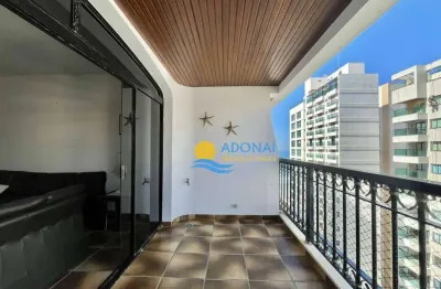 Apartamento com 3 dormitórios à venda, 160 m² por r$ 1.000.000,00 - pitangueiras - guarujá/sp