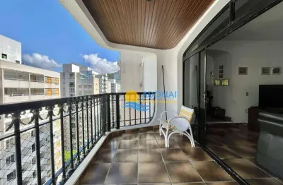Apartamento com 3 dormitórios à venda, 160 m² por r$ 990.000,00 - pitangueiras - guarujá/sp