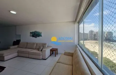 Apartamento com 2 dormitórios à venda, 162 m² por r$ 900.000,00 - pitangueiras - guarujá/sp