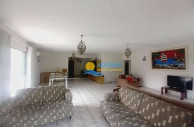 Cobertura com 4 dormitórios à venda, 185 m² por r$ 500.000,00 - enseada - guarujá/sp