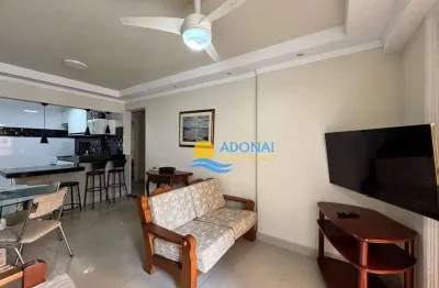 Apartamento com 2 dormitórios à venda, 75 m² por r$ 600.000,00 - pitangueiras - guarujá/sp