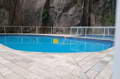 Apartamento com 2 dormitórios à venda, 80 m² por r$ 400.000,00 - pitangueiras - guarujá/sp