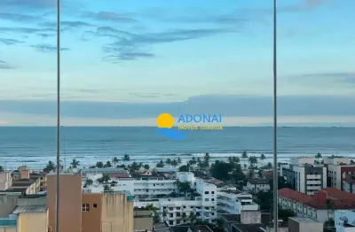 Enseada, apartamento decorado, alto padrão, com linda vista mar e varanda gourmet.
