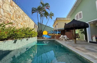 Casa com 4 dormitórios à venda, 237 m² por r$ 1.600.000,00 - enseada - guarujá/sp