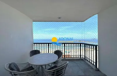 Apartamento com 3 dormitórios à venda, 210 m² por r$ 1.100.000,00 - pitangueiras - guarujá/sp