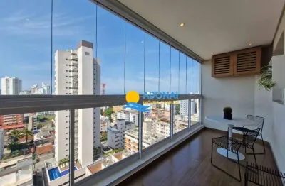 Apartamento com 3 dormitórios à venda, 96 m² por r$ 870.000,00 - jardim astúrias - guarujá/sp