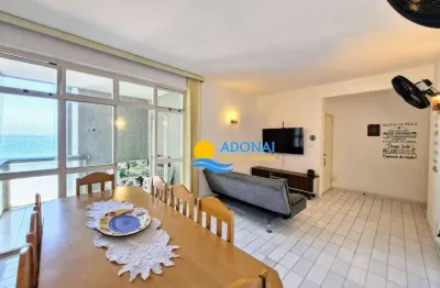 Apartamento com 2 dormitórios à venda, 110 m² por r$ 830.000,00 - pitangueiras - guarujá/sp
