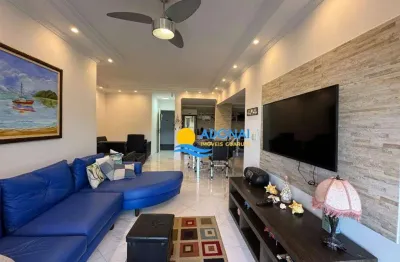Apartamento com 2 dormitórios à venda, 83 m² por r$ 460.000,00 - enseada - guarujá/sp
