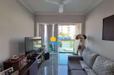 Apartamento com 2 dormitórios à venda, 58 m² por r$ 400.000,00 - enseada - guarujá/sp