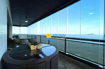 Apartamento com 3 dormitórios à venda, 256 m² por r$ 2.750.000,00 - jardim astúrias - guarujá/sp