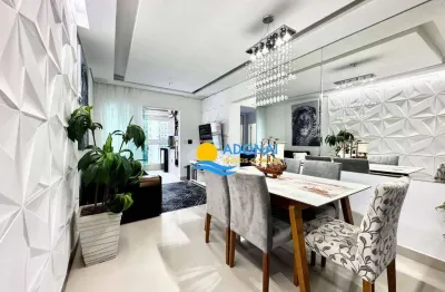 Apartamento com 2 dormitórios à venda, 77 m² por r$ 800.000,00 - pitangueiras - guarujá/sp