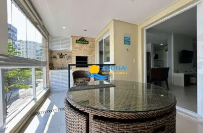 Apartamento com 2 dormitórios à venda, 89 m² por r$ 650.000,00 - enseada - guarujá/sp