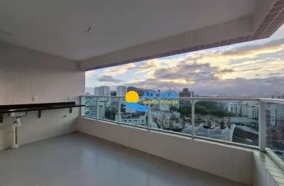 Apartamento com 2 dormitórios à venda, 74 m² por r$ 700.000,00 - jardim astúrias - guarujá/sp
