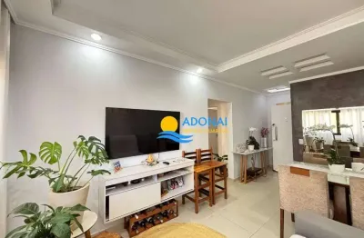 Apartamento com 2 dormitórios à venda, 82 m² por r$ 380.000,00 - jardim astúrias - guarujá/sp