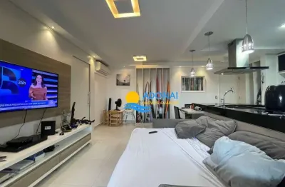 Apartamento com 3 dormitórios à venda, 110 m² por r$ 790.000,00 - pitangueiras - guarujá/sp